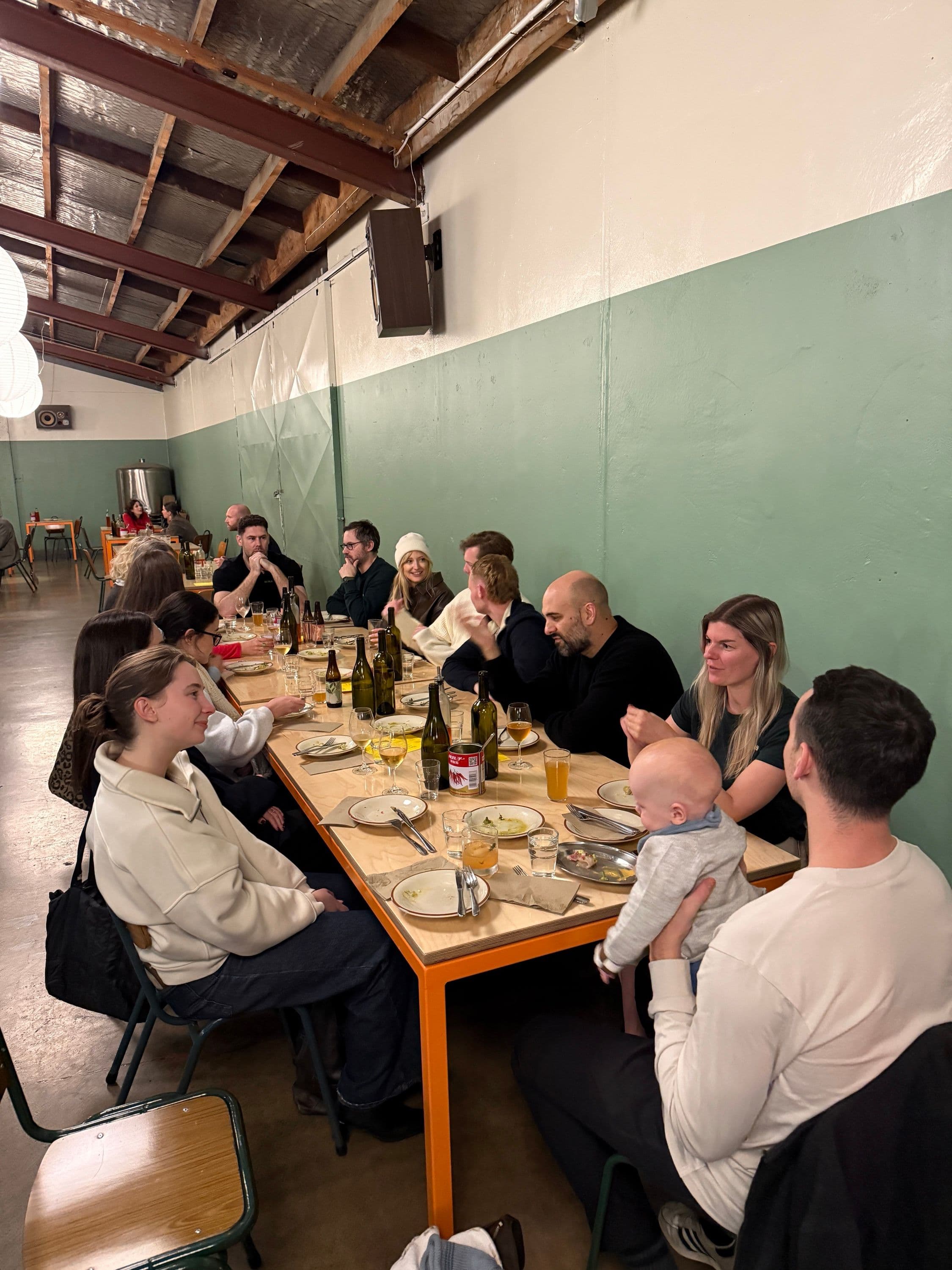 Appetise team gathered around the table